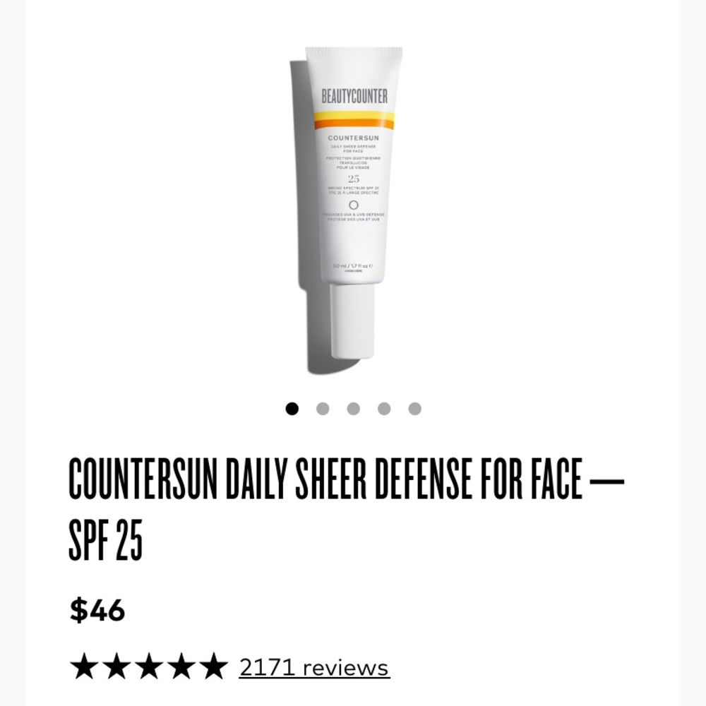 Beautycounter CounterSun- NEW in Box